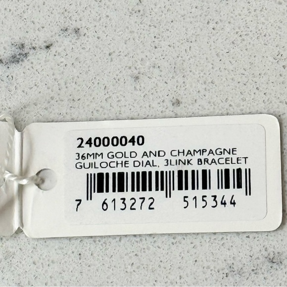 Olivia Burton Sports Luxe 36mm Swirled Gold Bracelet Watch - Picture 7 of 9